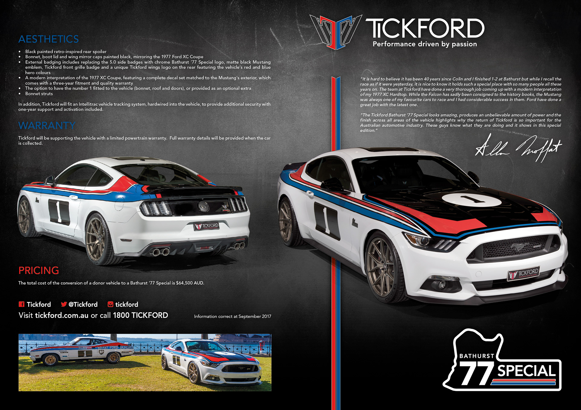 nickmossdesign - TICKFORD Bathurst 77 Special Brochure