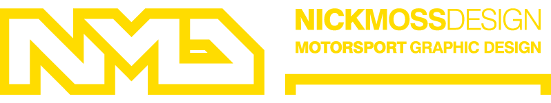 NMD nickmossdesign - motorsport graphic design for every motorsport need.