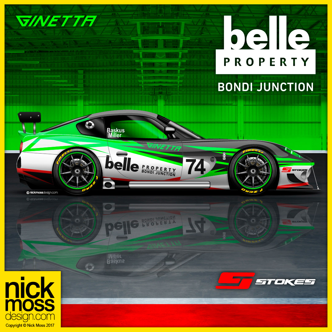 NMD nickmossdesign - Richard Baskus Ginetta Livery Design