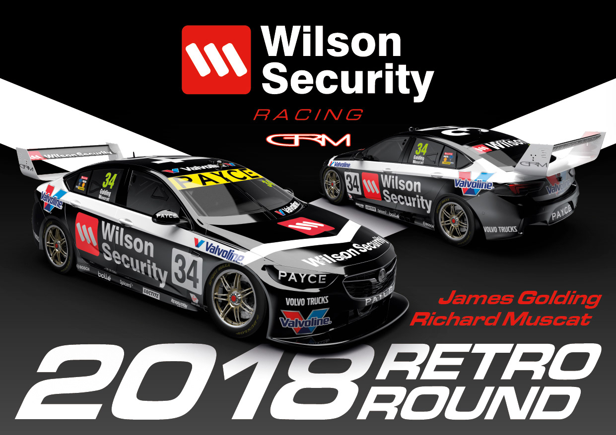 NMD nickmossdesign - 2018 Garry Rogers Motorsport Wilson Security Valvoline ZB Holden Livery Design