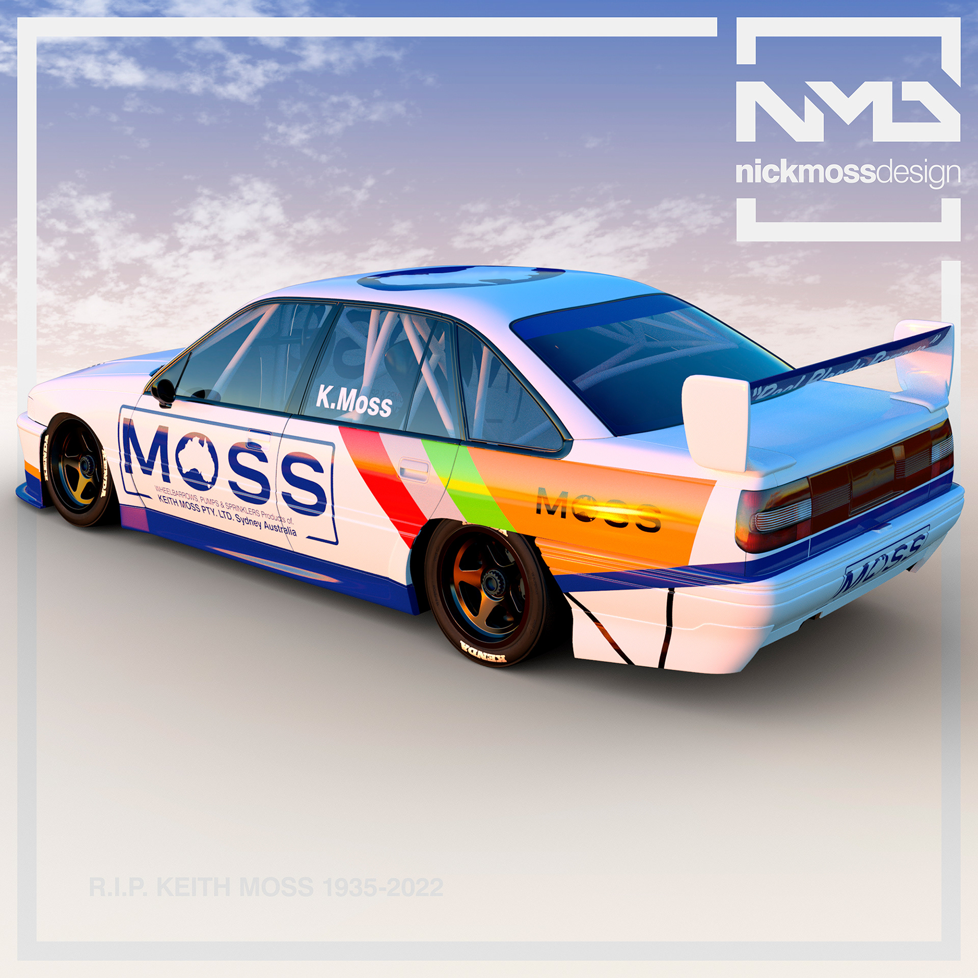 NMD nickmossdesign - R.I.P. Keith Moss 1935-2022