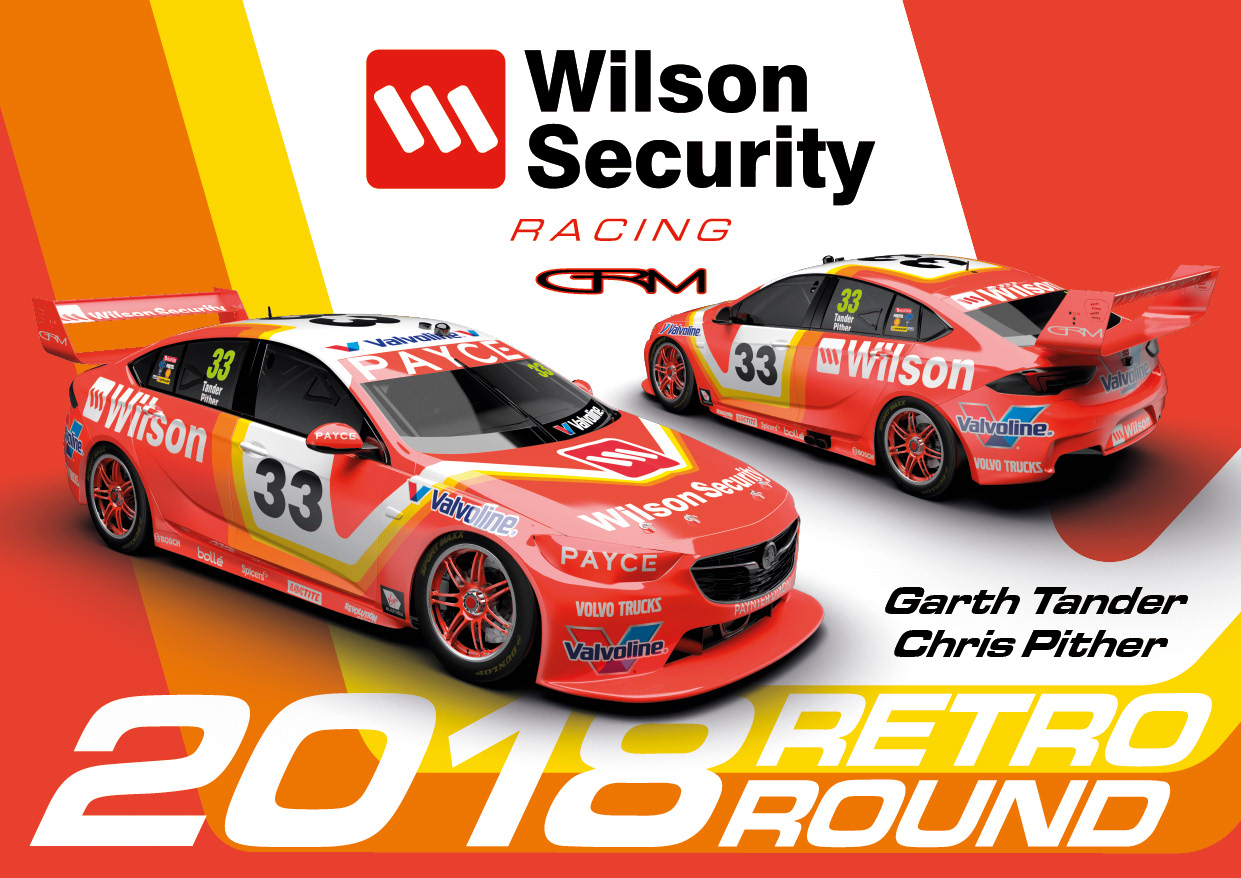 NMD nickmossdesign - 2018 Garry Rogers Motorsport Wilson Security Valvoline ZB Holden Livery Design