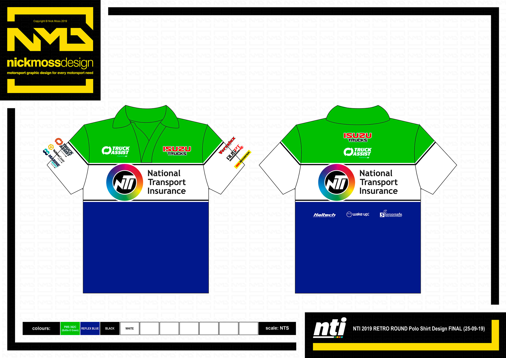 NMD nickmossdesign - NTI Retro Uniform Design