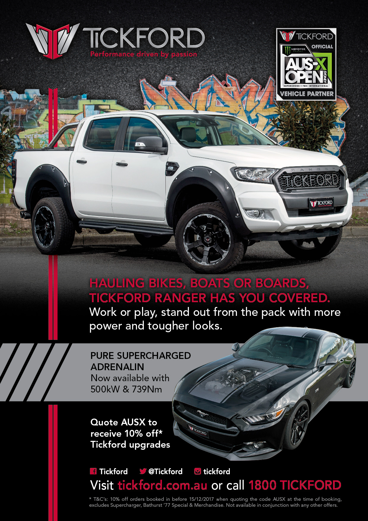 NMD nickmossdesign - TICKFORD Print Ad Design