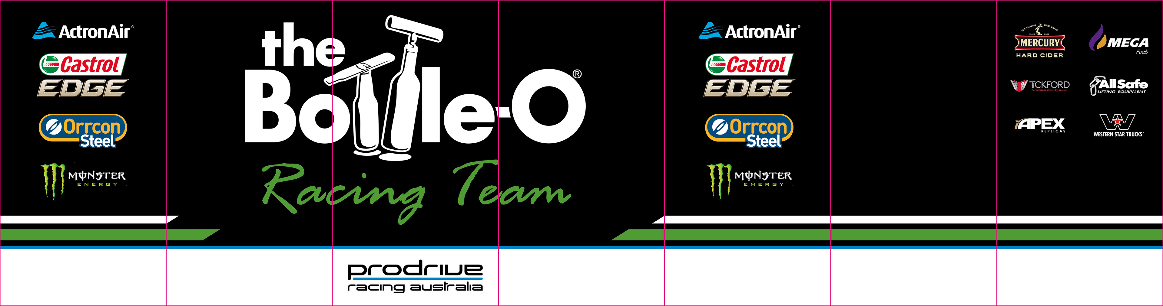 nickmossdesign - 2017 Prodrive Racing Australia (PRA) The Bottle-O Pit Wall Design