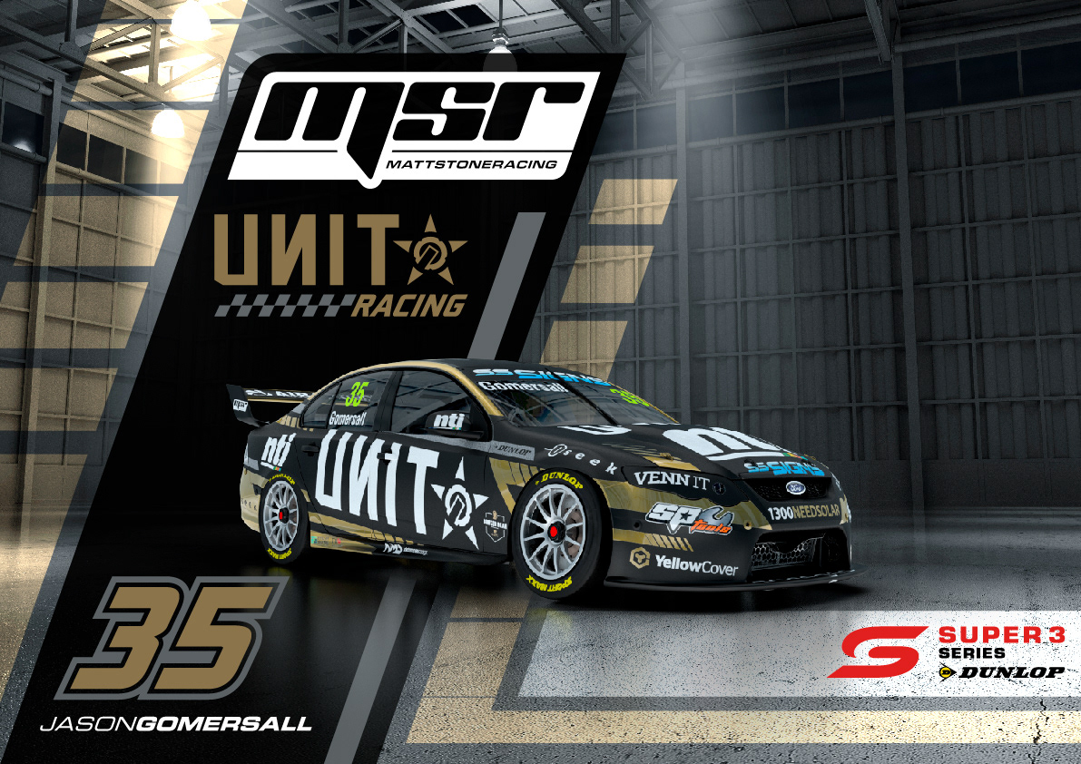 nickmossdesign - 2021 MATT STONE RACING UNIT Supercars Poster Design