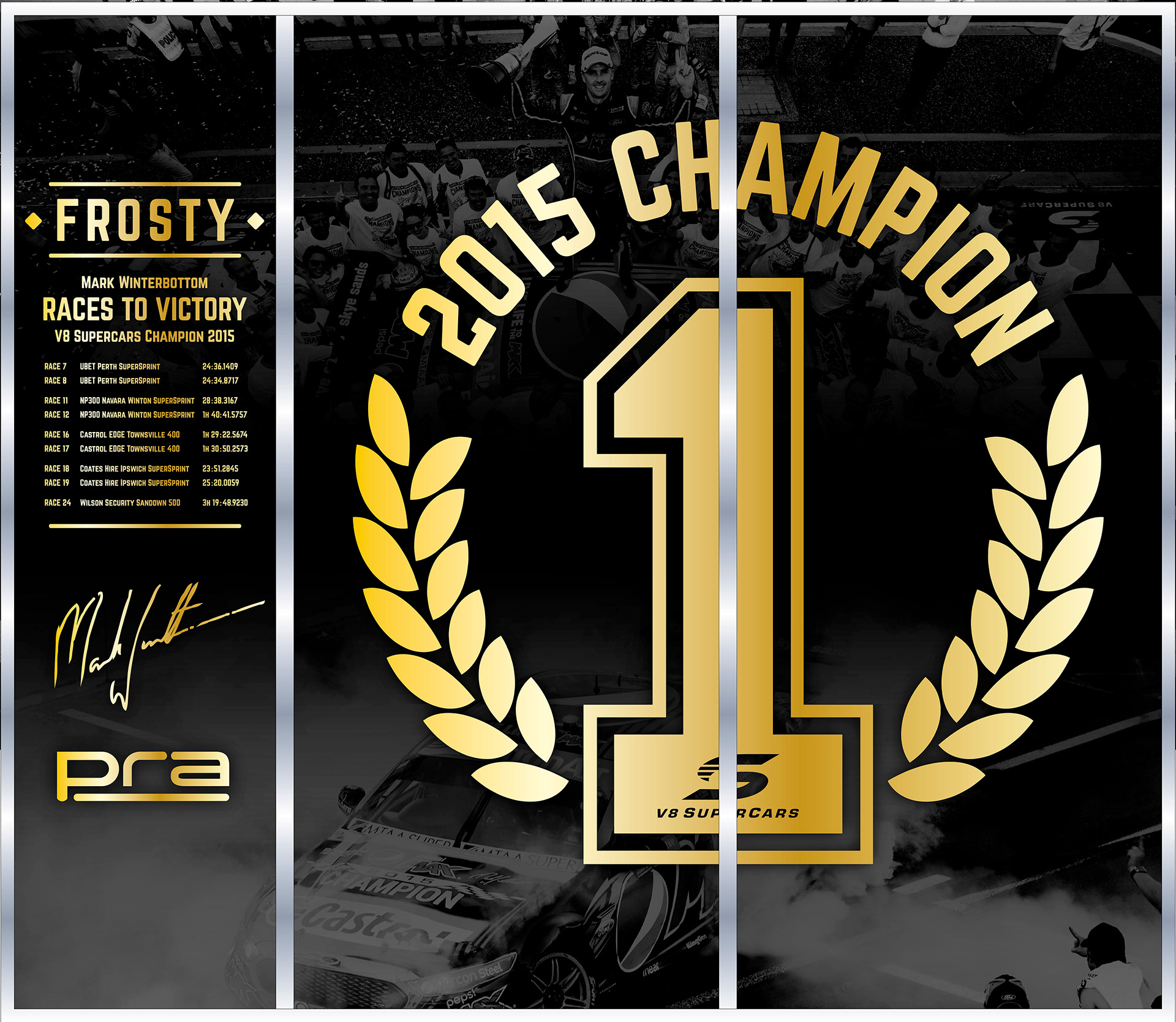 NMD nickmossdesign - PRODRIVE RACING AUSTRALIA Wall Graphic Design