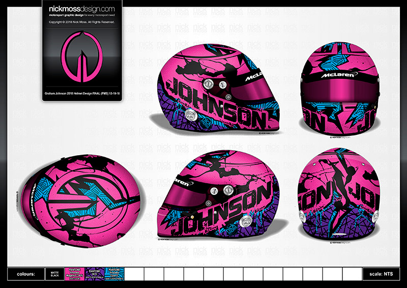 nickmossdesign -  GRAHAM JOHNSON HELMET DESIGN