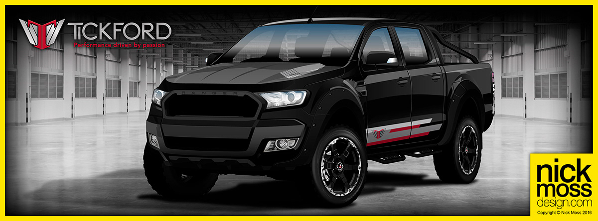 nickmossdesign - TICKFORD Ranger Promo Pic