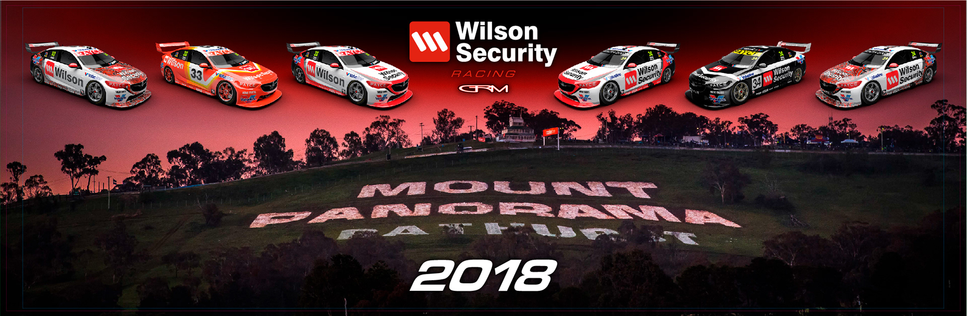 NMD nickmossdesign - 2018 Garry Rogers Motorsport Wilson Security Valvoline ZB Holden Livery Designs