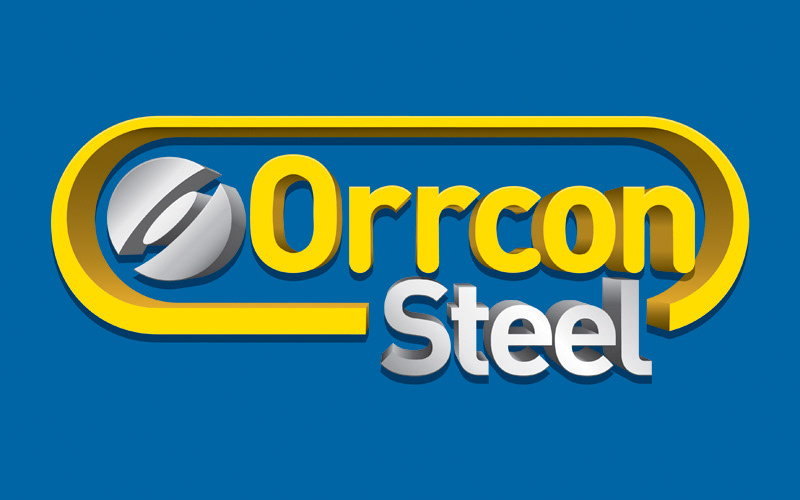 NMD nickmossdesign - ORRCON STEEL 3D Logo Design