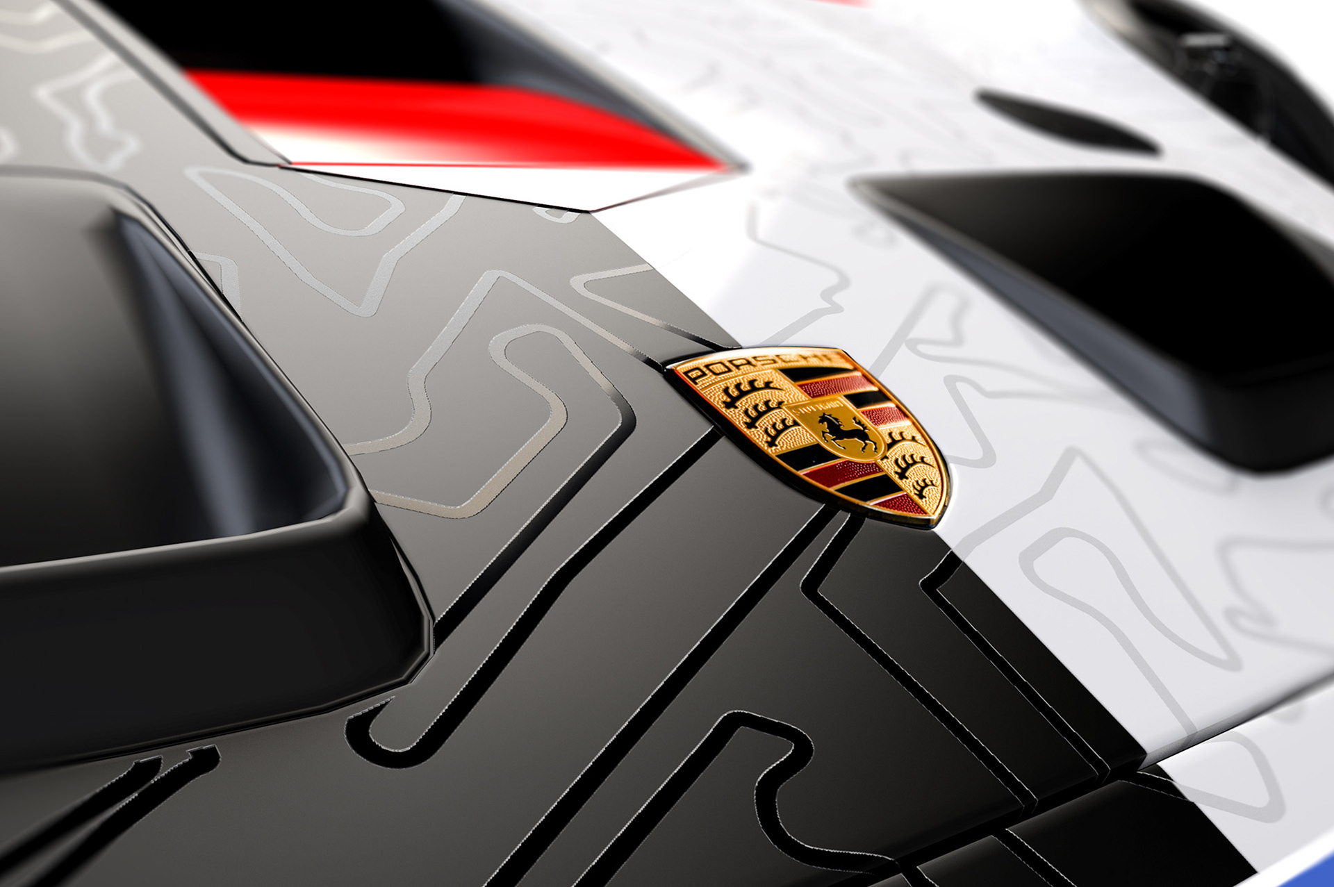 NMD nickmossdesign - Porsche Motorsport North America Hero Shot Rendering