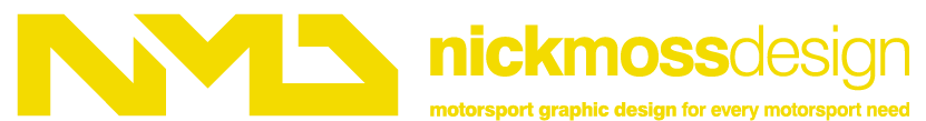 www.nickmossdesign.com - motorsport graphic design for every motorsport need.