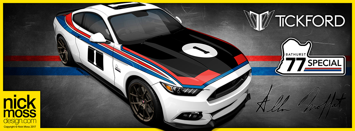 nickmossdesign - TICKFORD Bathurst 77 Promo Pic