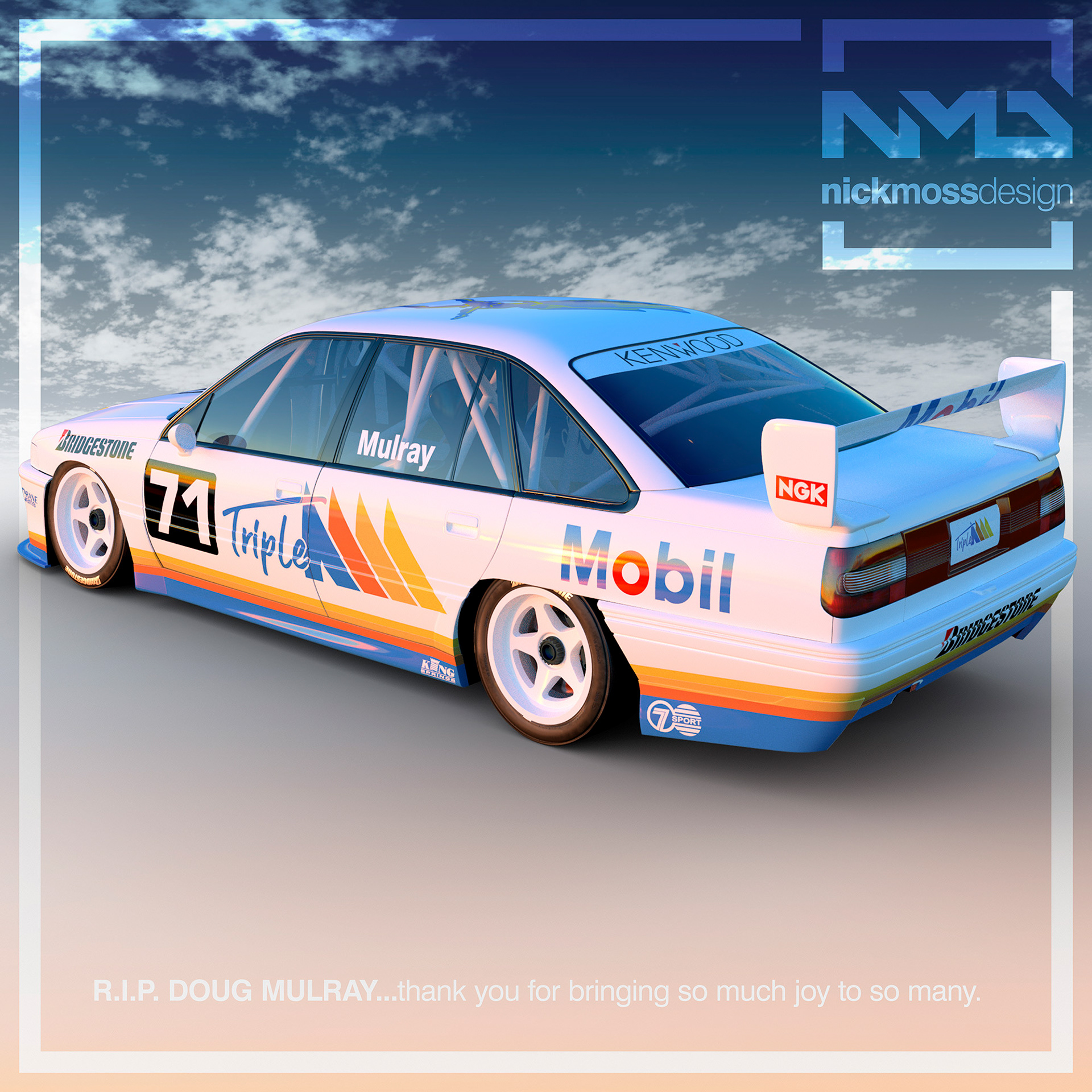 NMD nickmossdesign - R.I.P. Doug Mulray