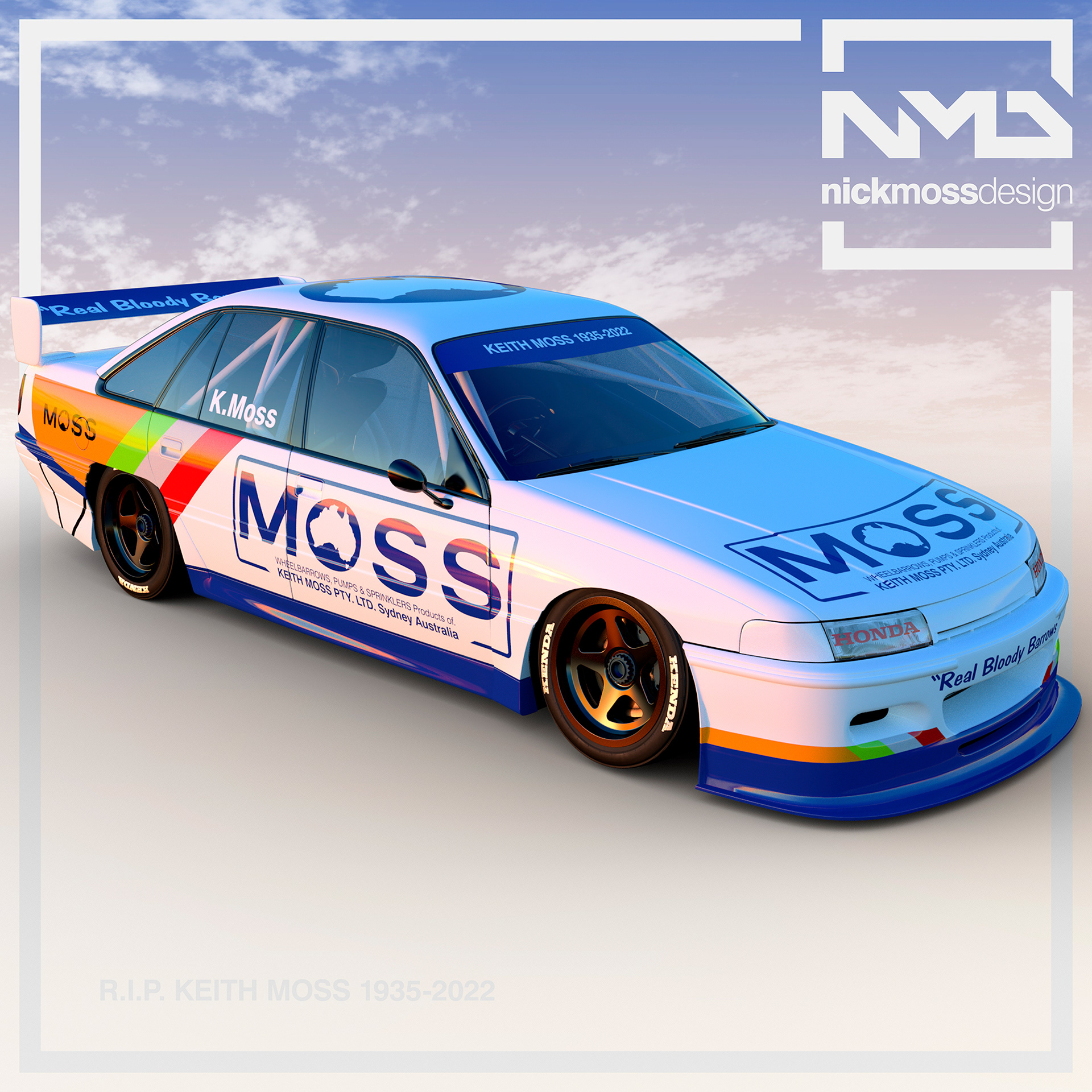 NMD nickmossdesign - R.I.P. Keith Moss 1935-2022