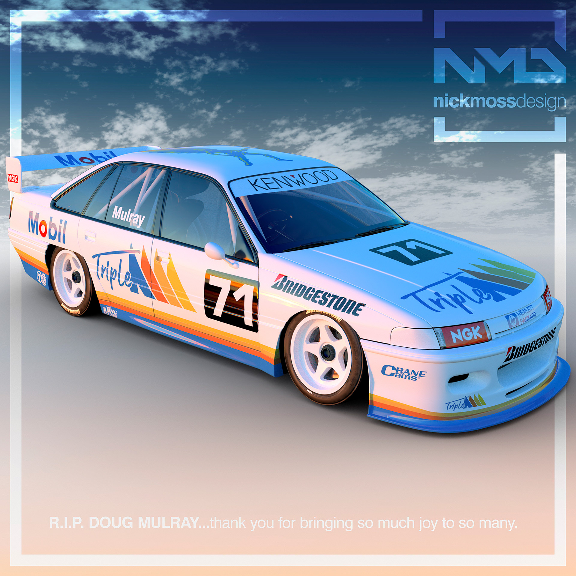 NMD nickmossdesign - R.I.P. Doug Mulray