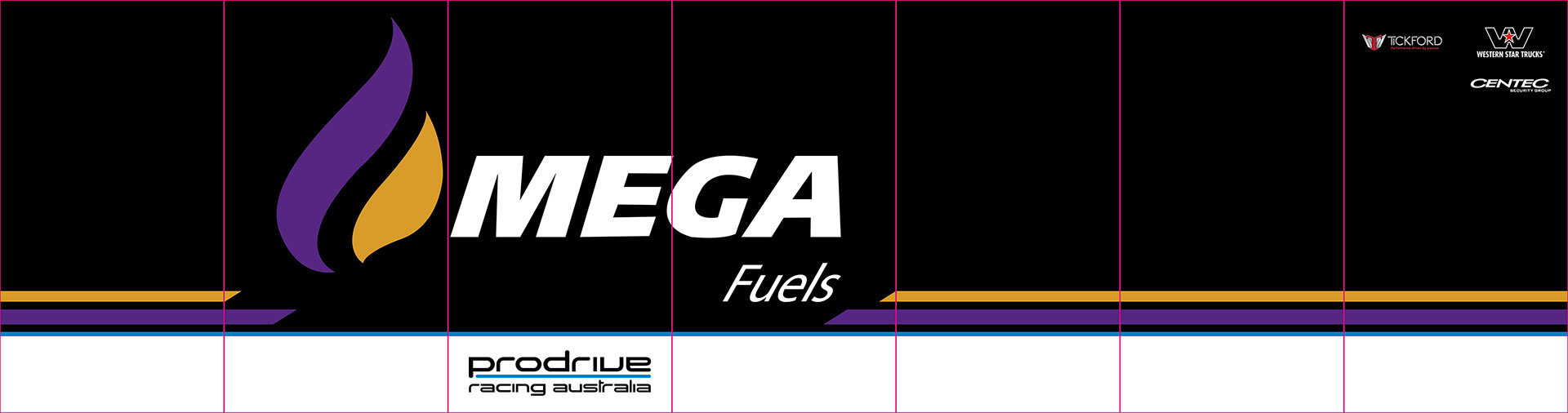 nickmossdesign - 2017 Prodrive Racing Australia (PRA) MEGA Fuels Pit Wall Design