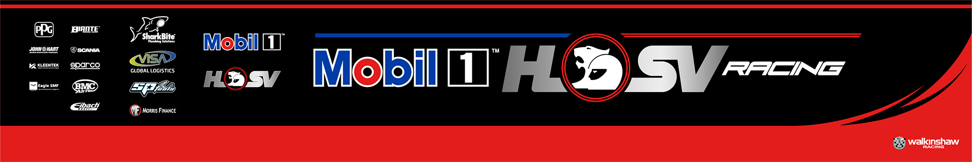 nickmossdesign - 2017 MOBIL 1 HSV RACING SUPERCAR PIT WALLING DESIGN