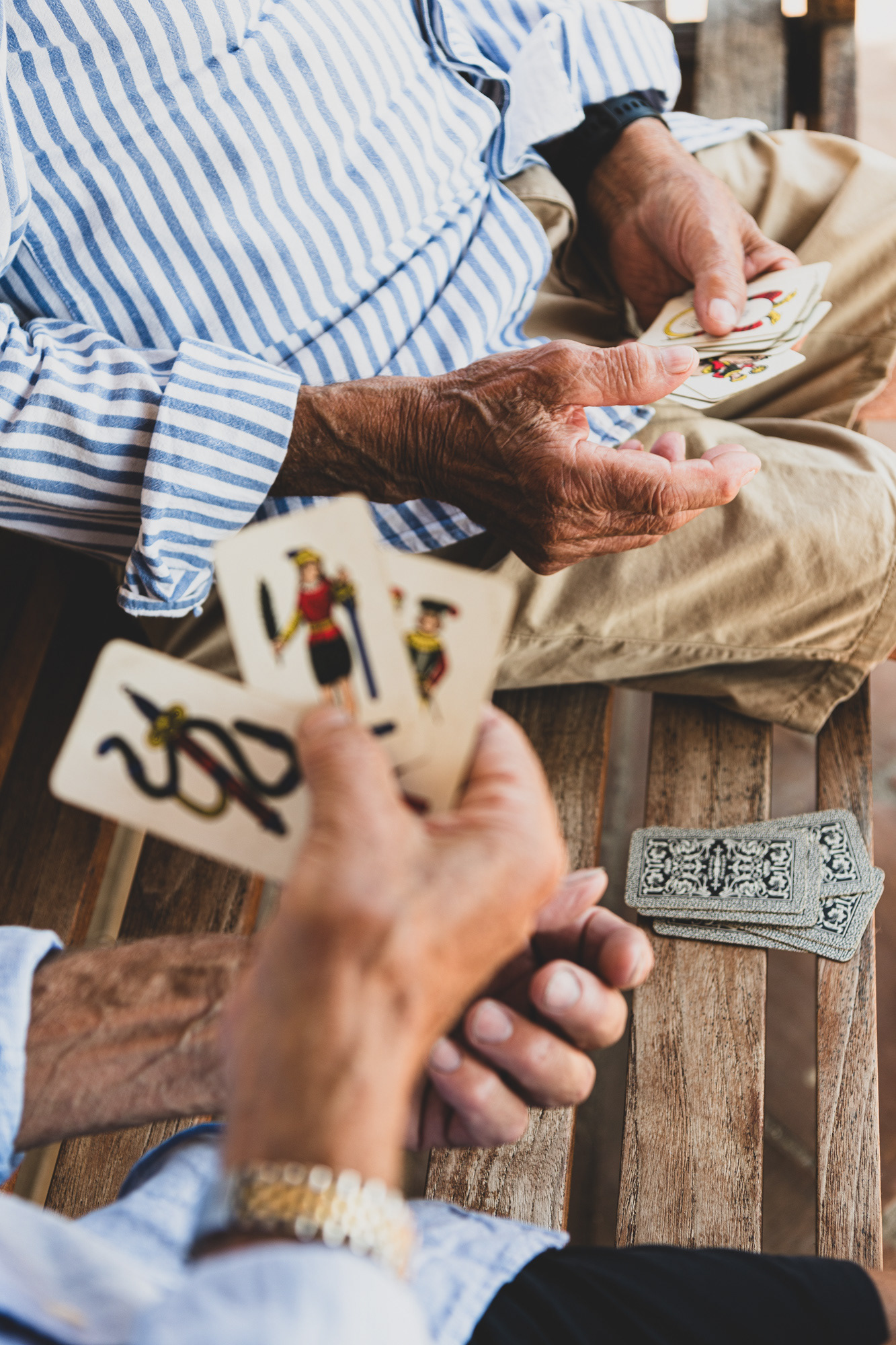 Moment de partage,  Antonio & Gino