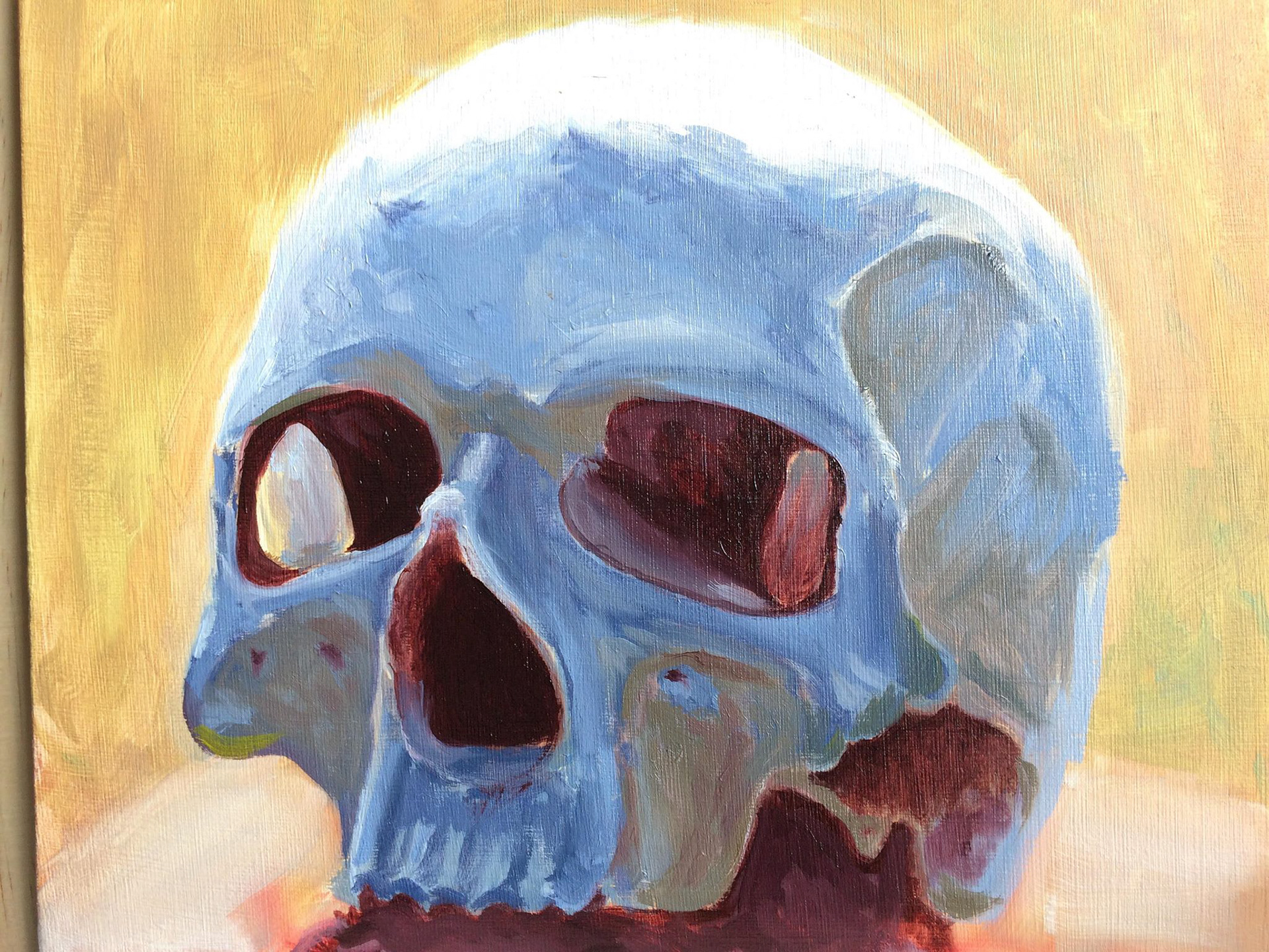 Oil painting from photo