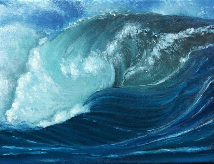 Oil painting from photo