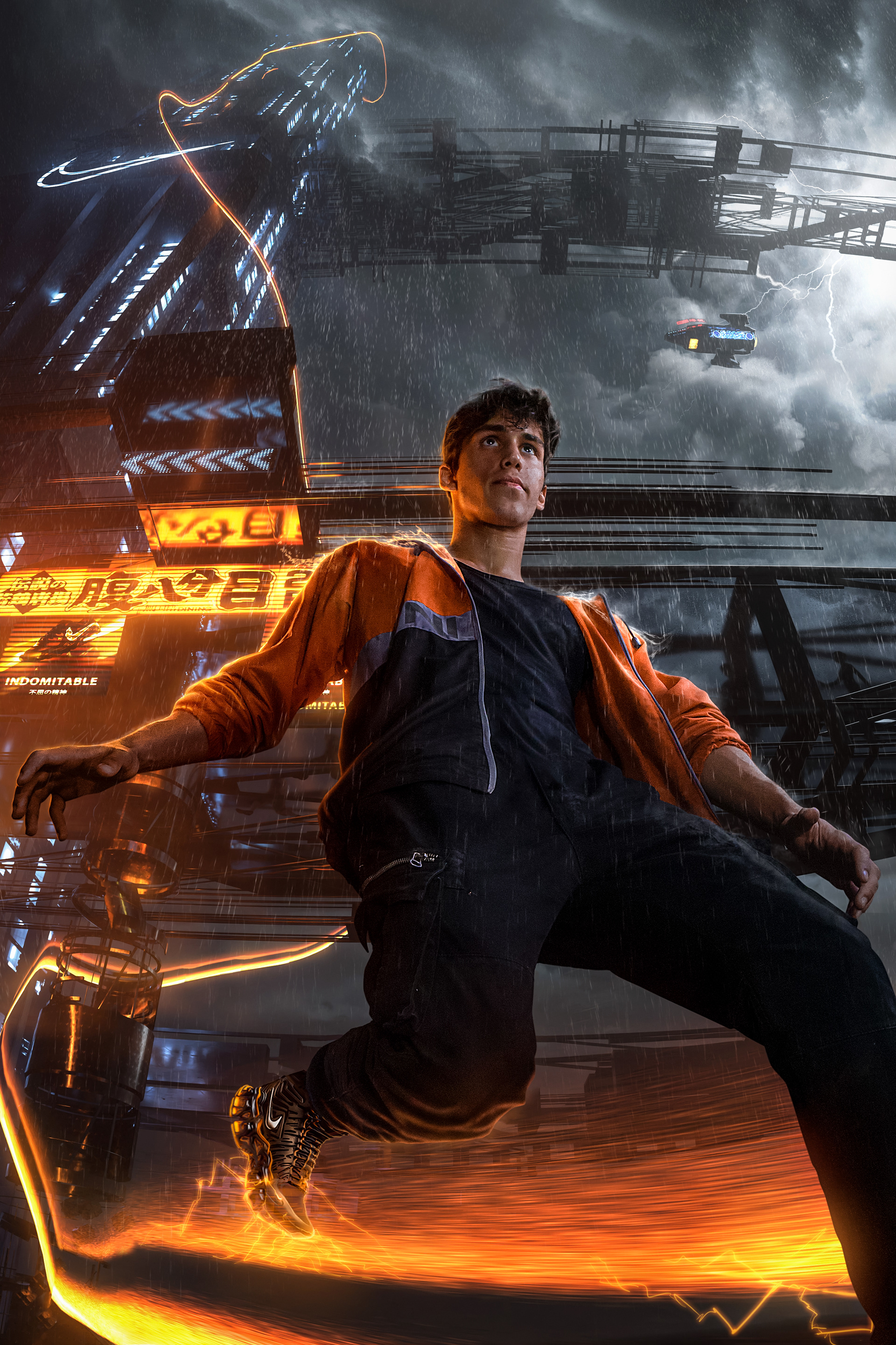 AFTER - NIKE CYBERPUNK