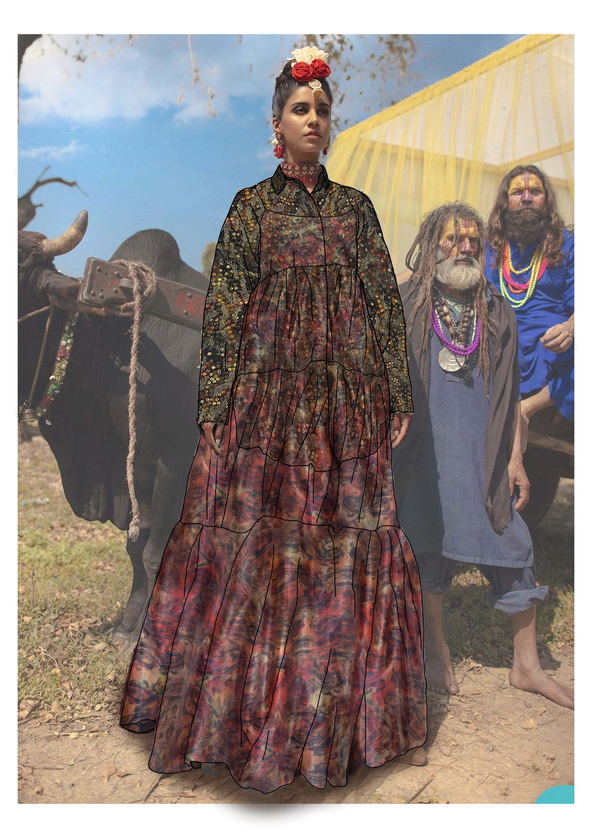 illustration on photoshop