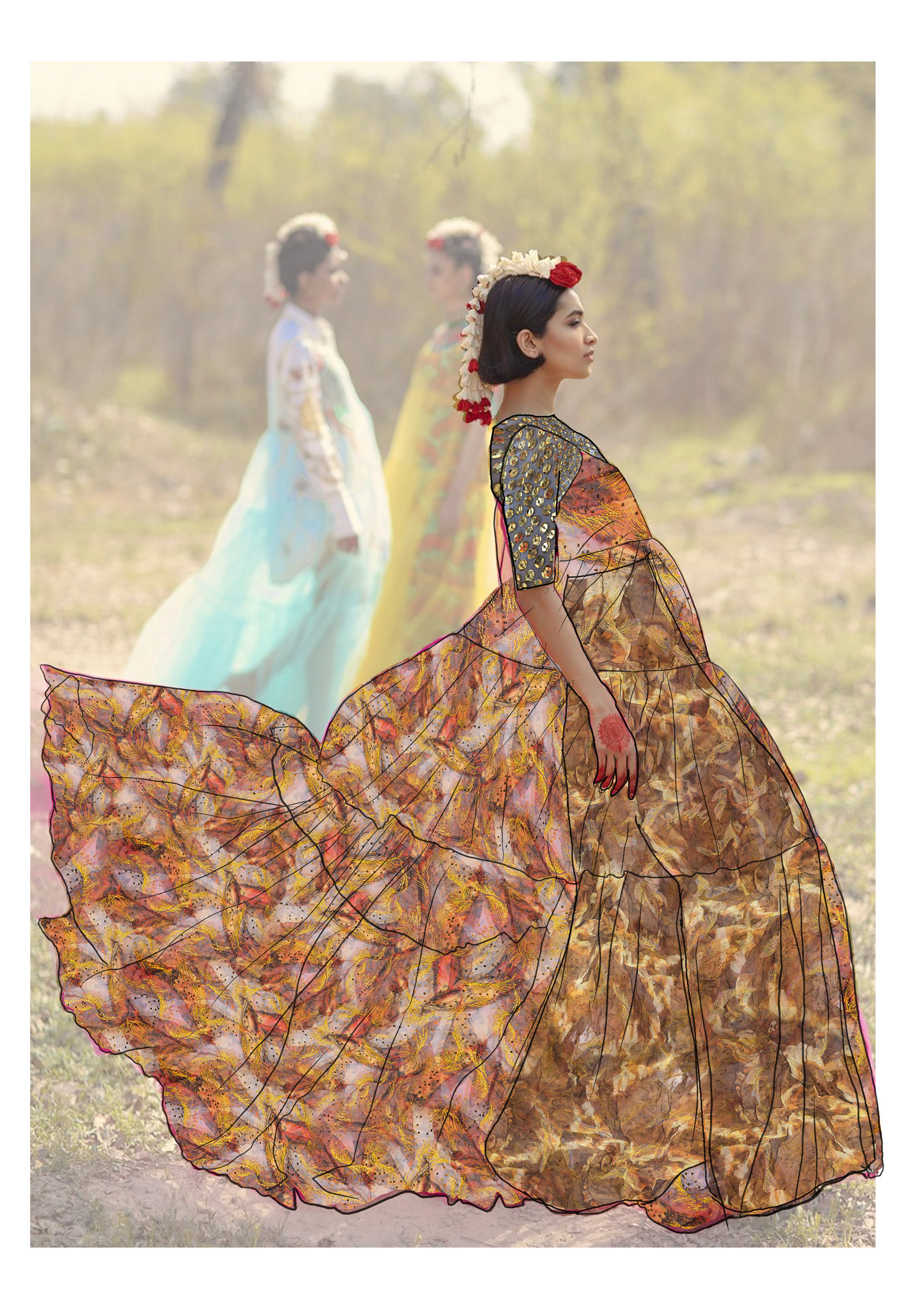 illustration on photoshop