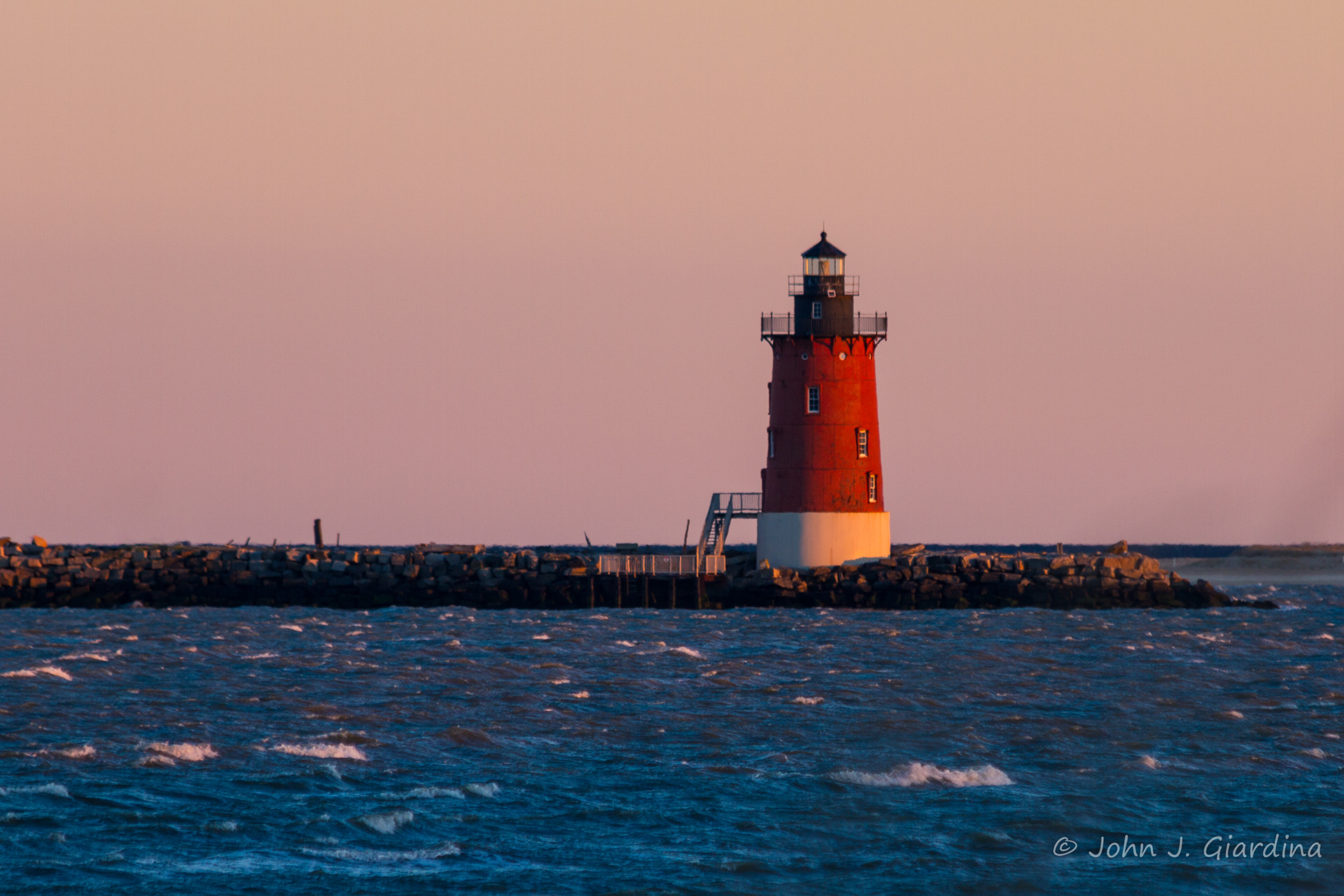 The Delaware Breakwater East End Lighthouse