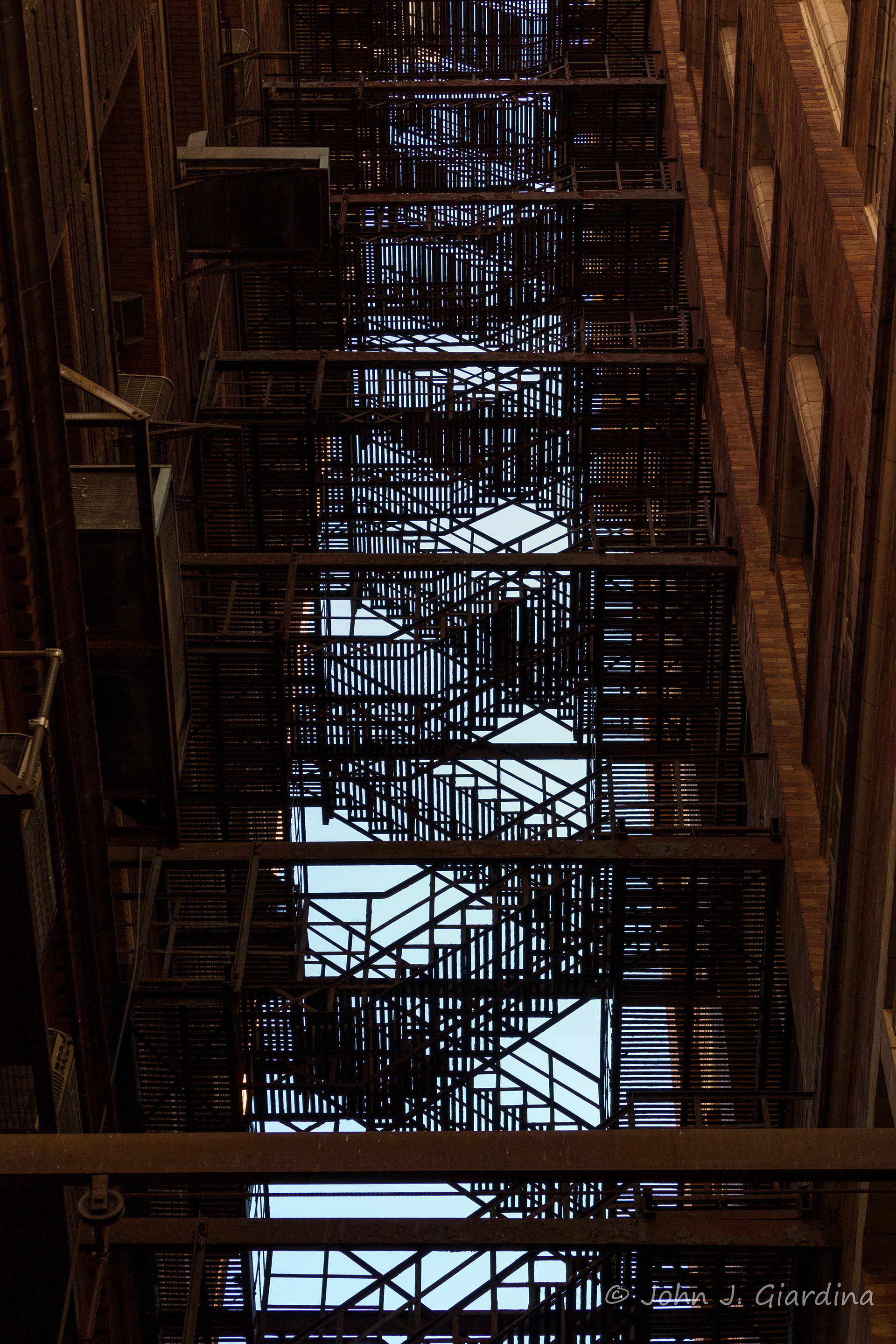Mercantile Building Fire Escape