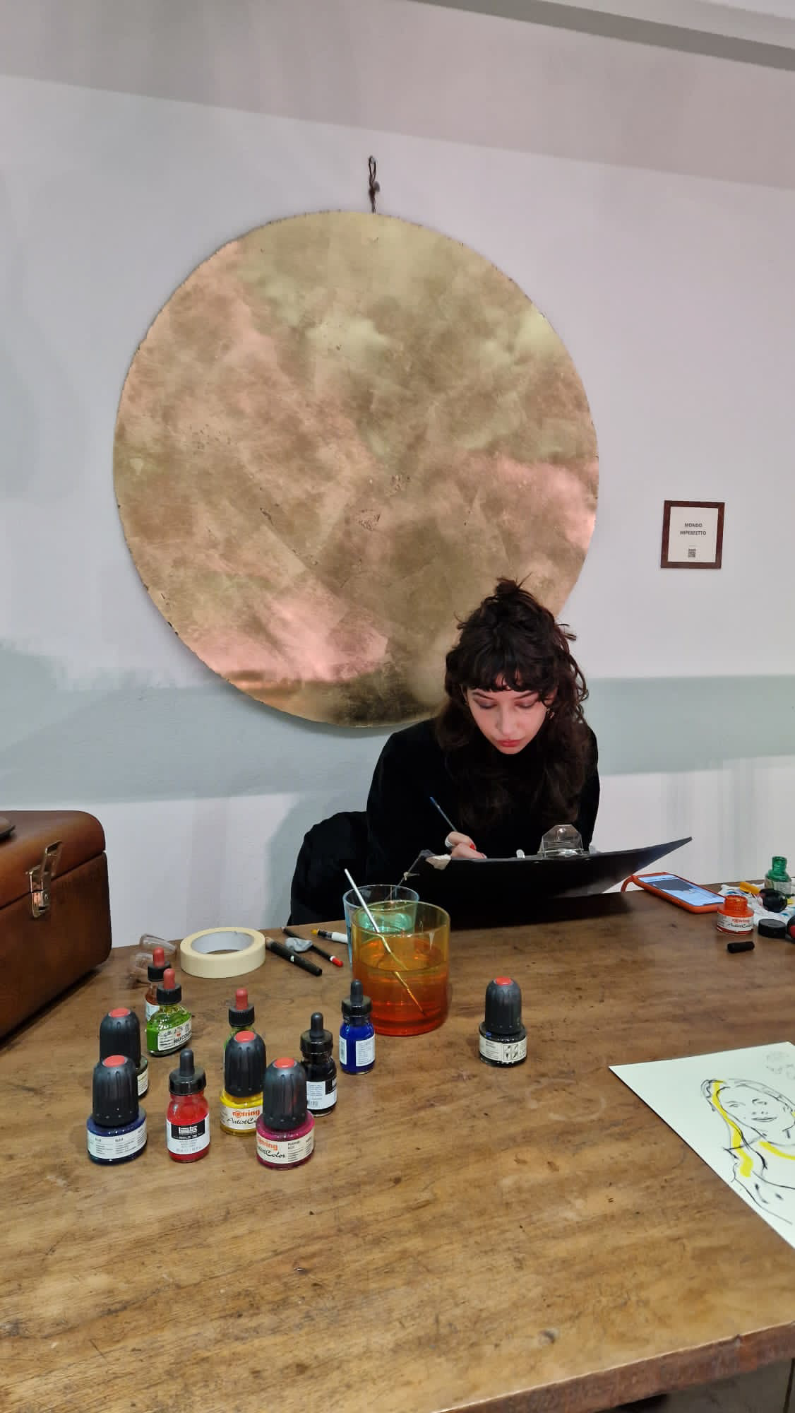 Live Drawing - Pop-up Store, Borgo del Gallo, PR