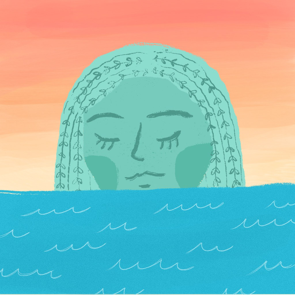 Inktober 2024 "Horizon" - made with Procreate