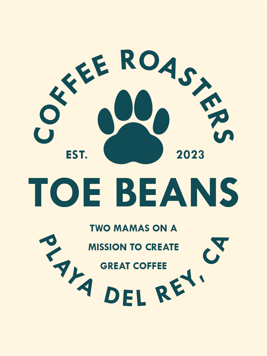 Toe Beans Coffee Roasters - made with Adobe Illustrator