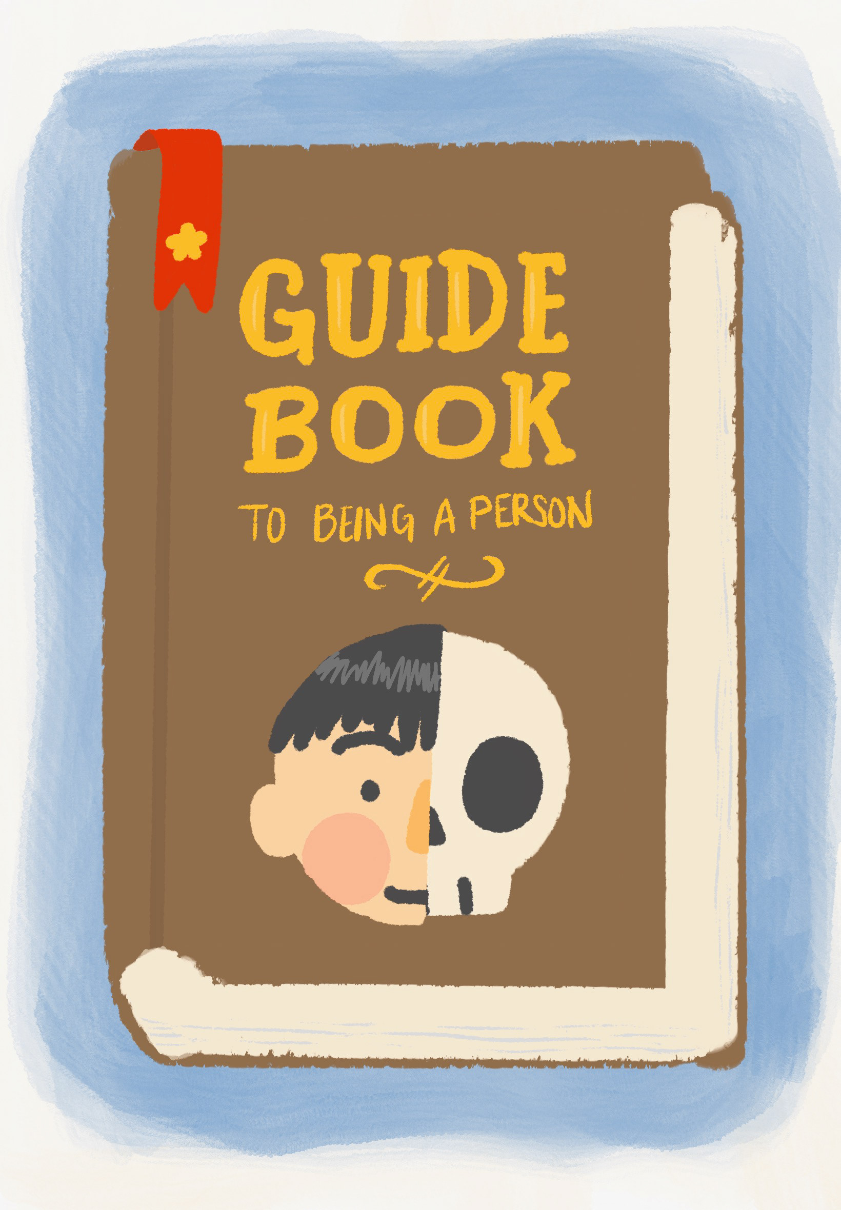 Inktober 2024 "Guidebook" - made with Procreate