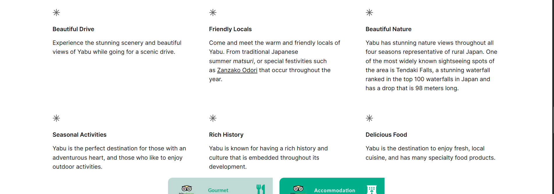 Screenshot of 6 Reasons to Visit Yabu