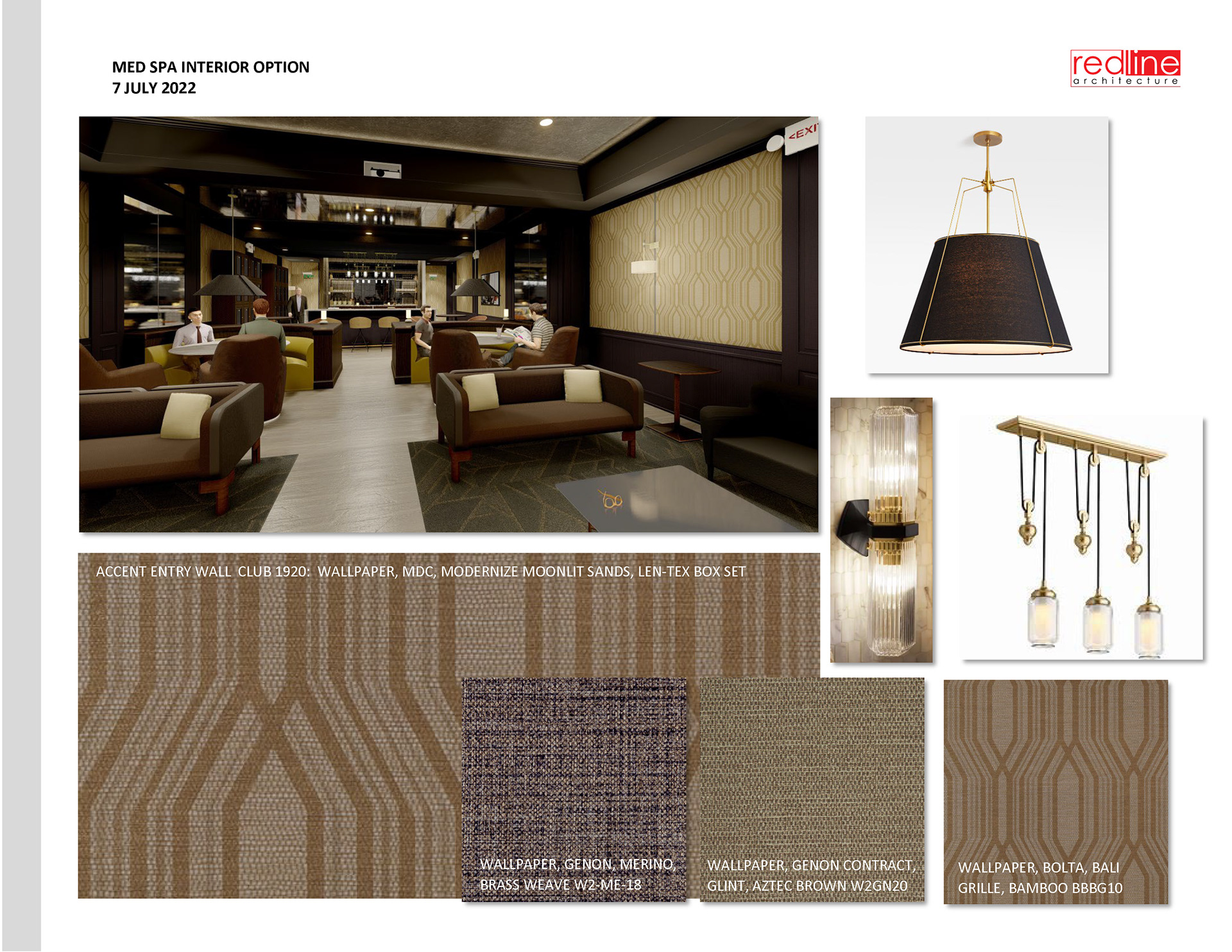 Modernized art-deco influences meet modern craft — a fusion of brass, wood, and texture.