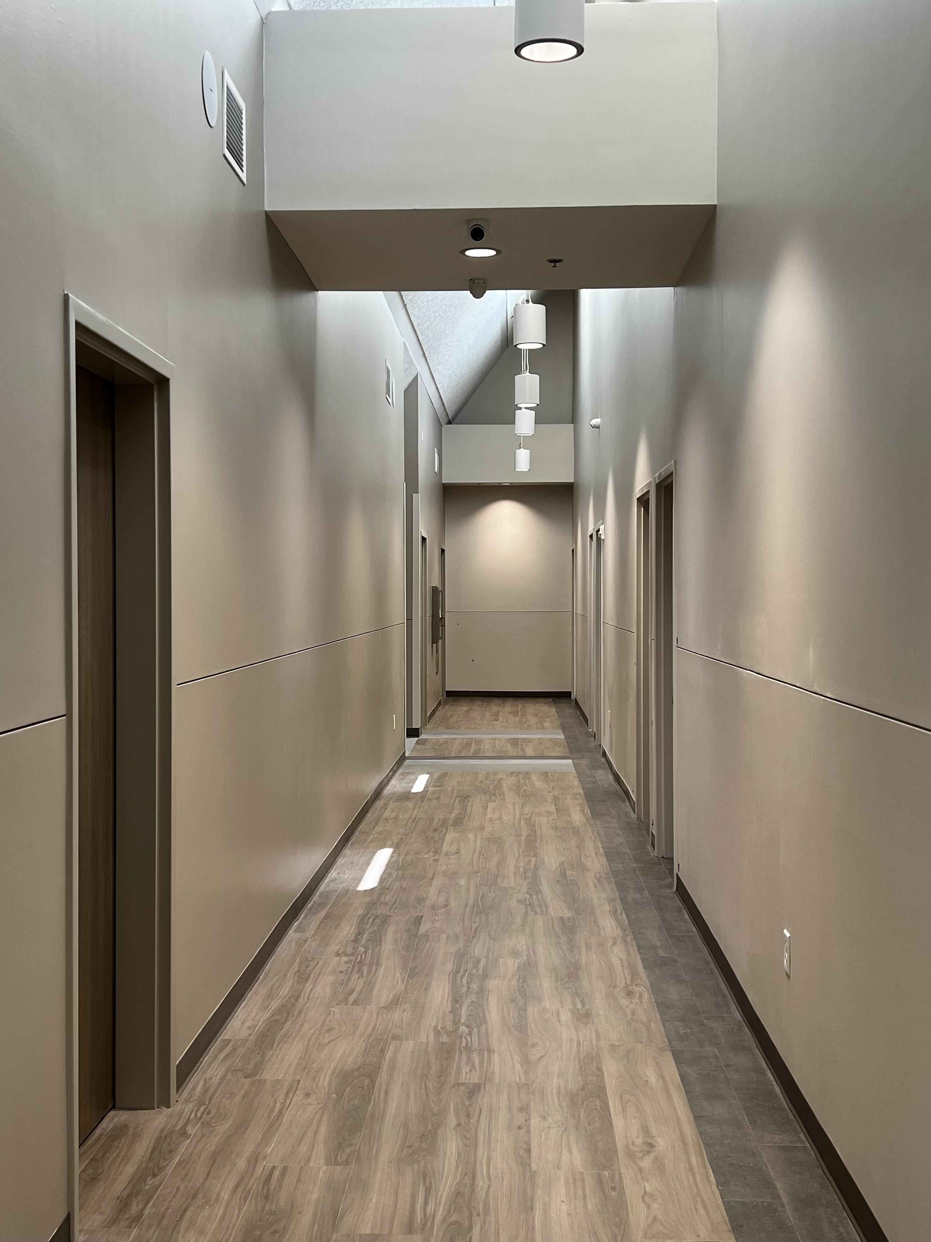 Ambient light in interior corridors