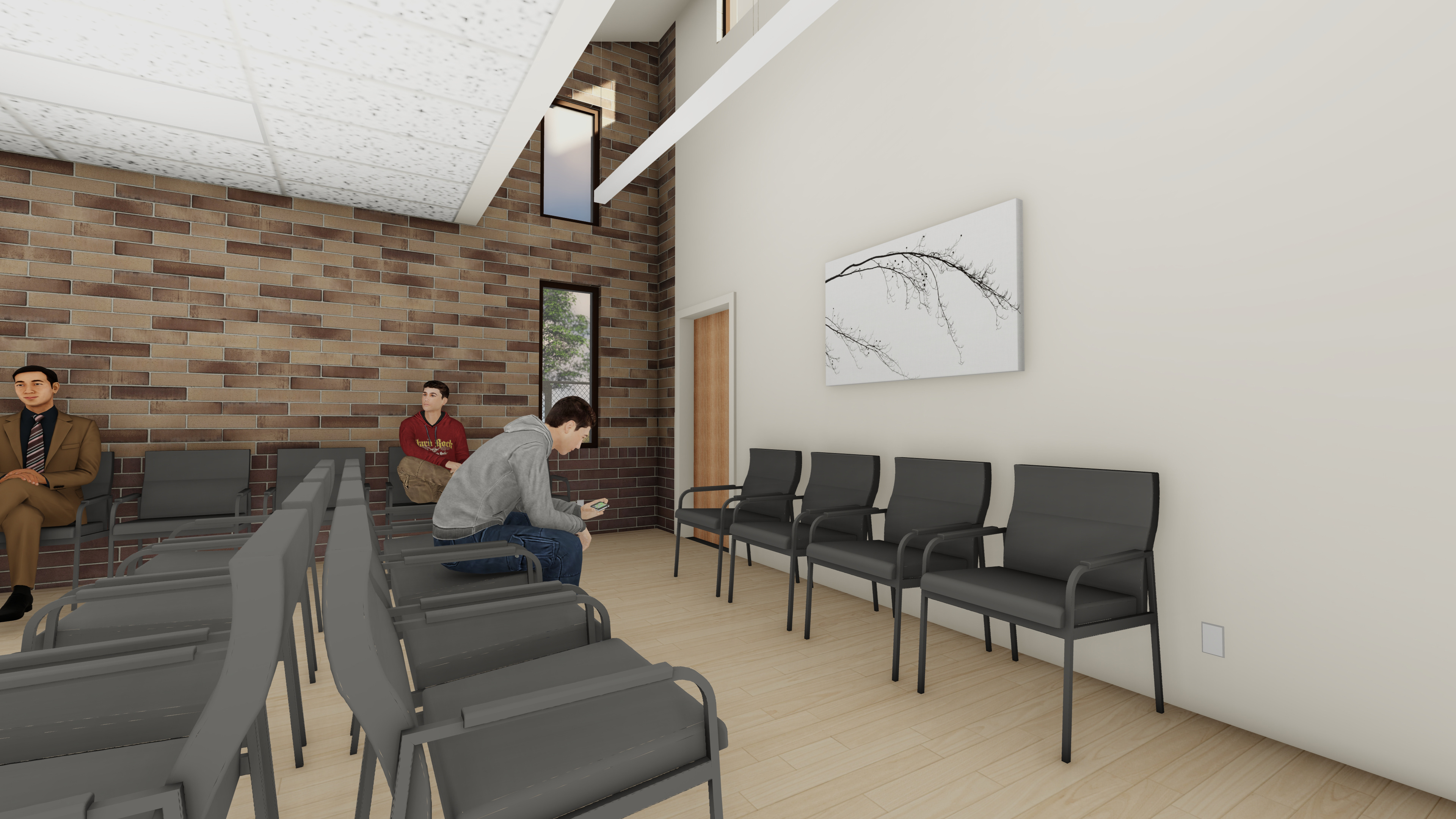 Redline Architecture b County Bruni Public Health Facility