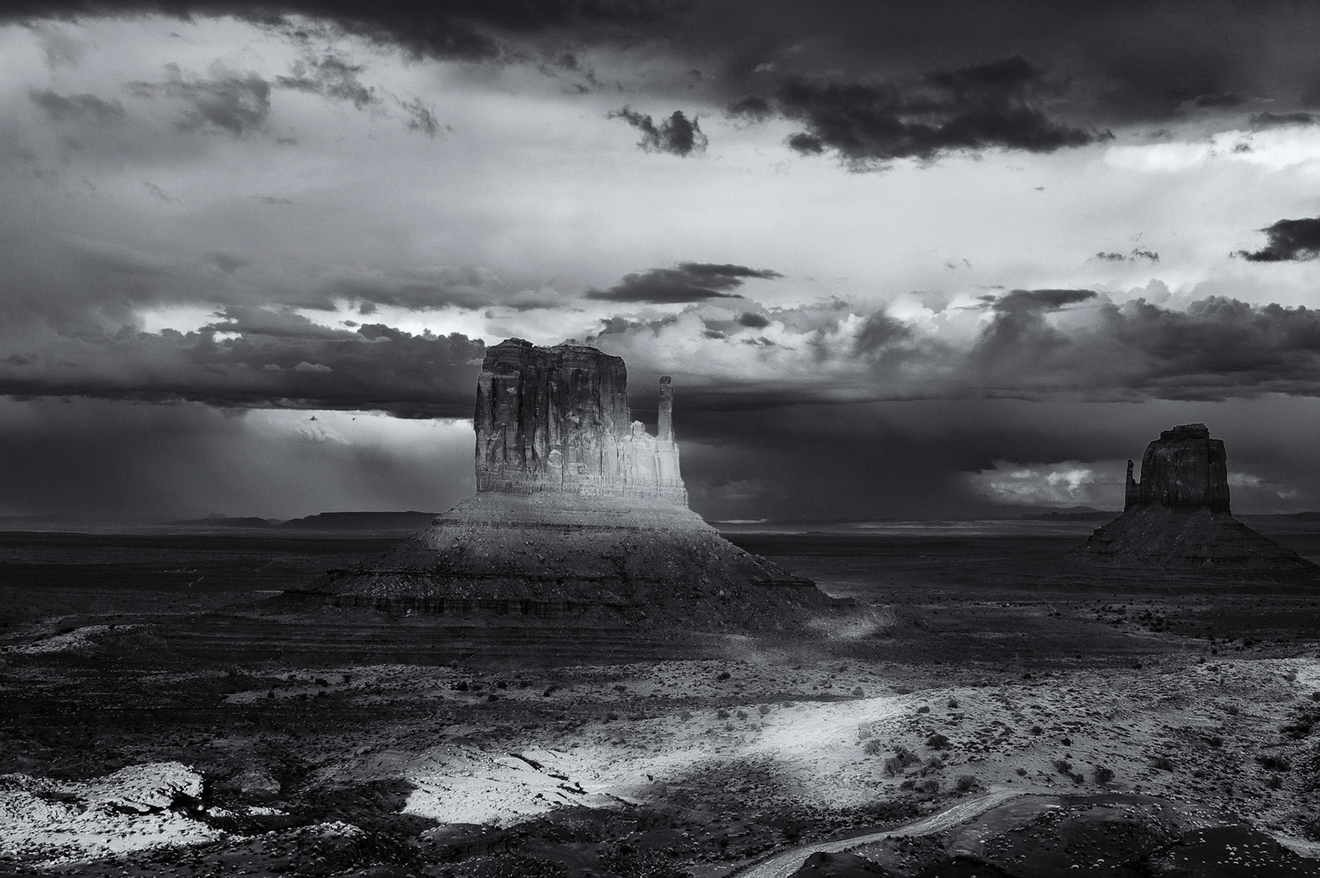 Monument Valley Shadows