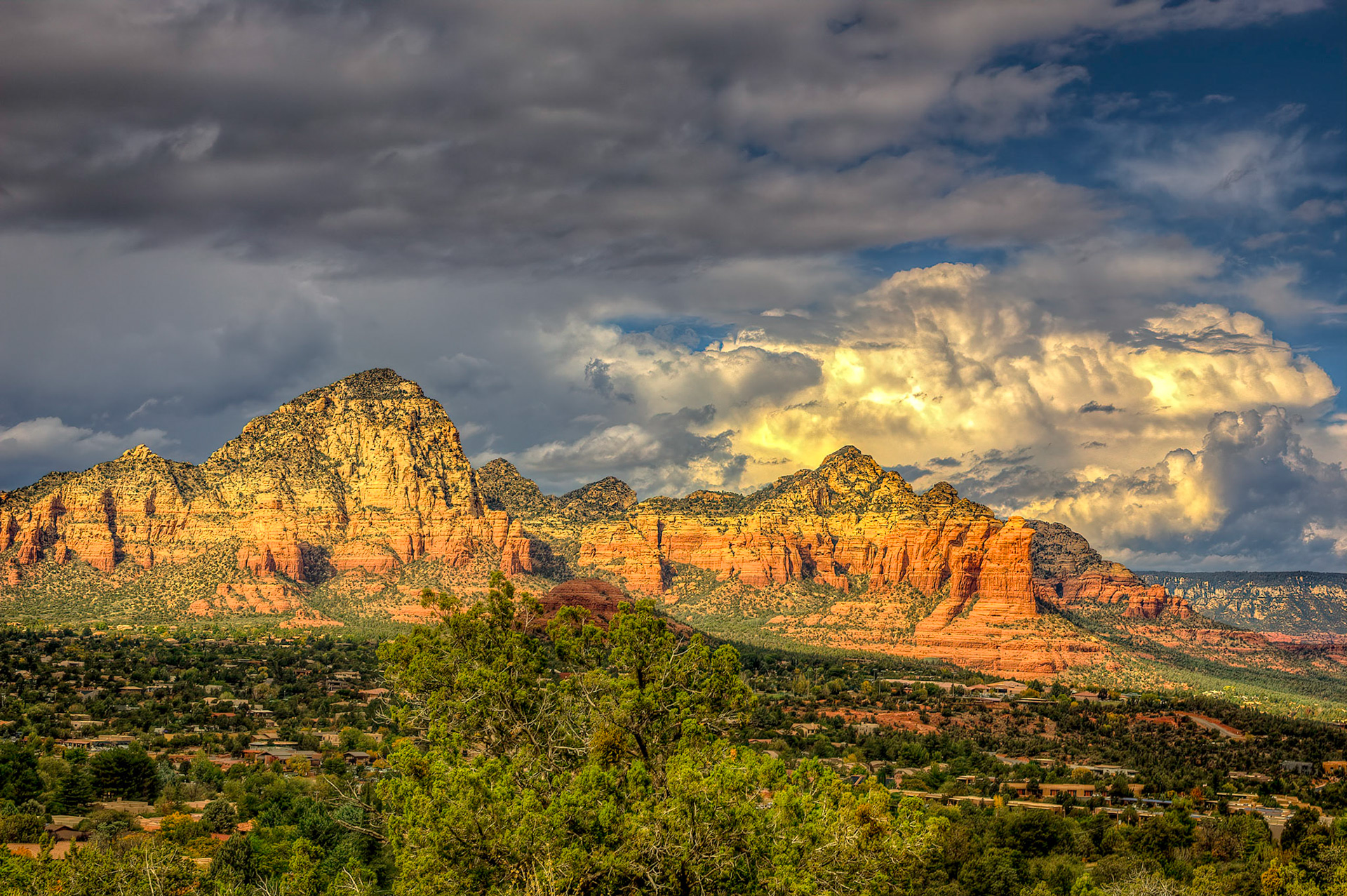 Clouds Over Sedona