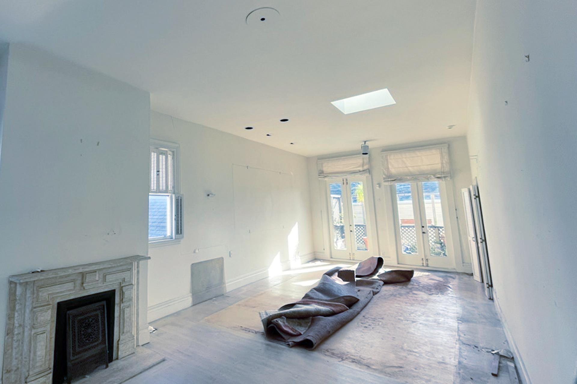 Before: Den Area
