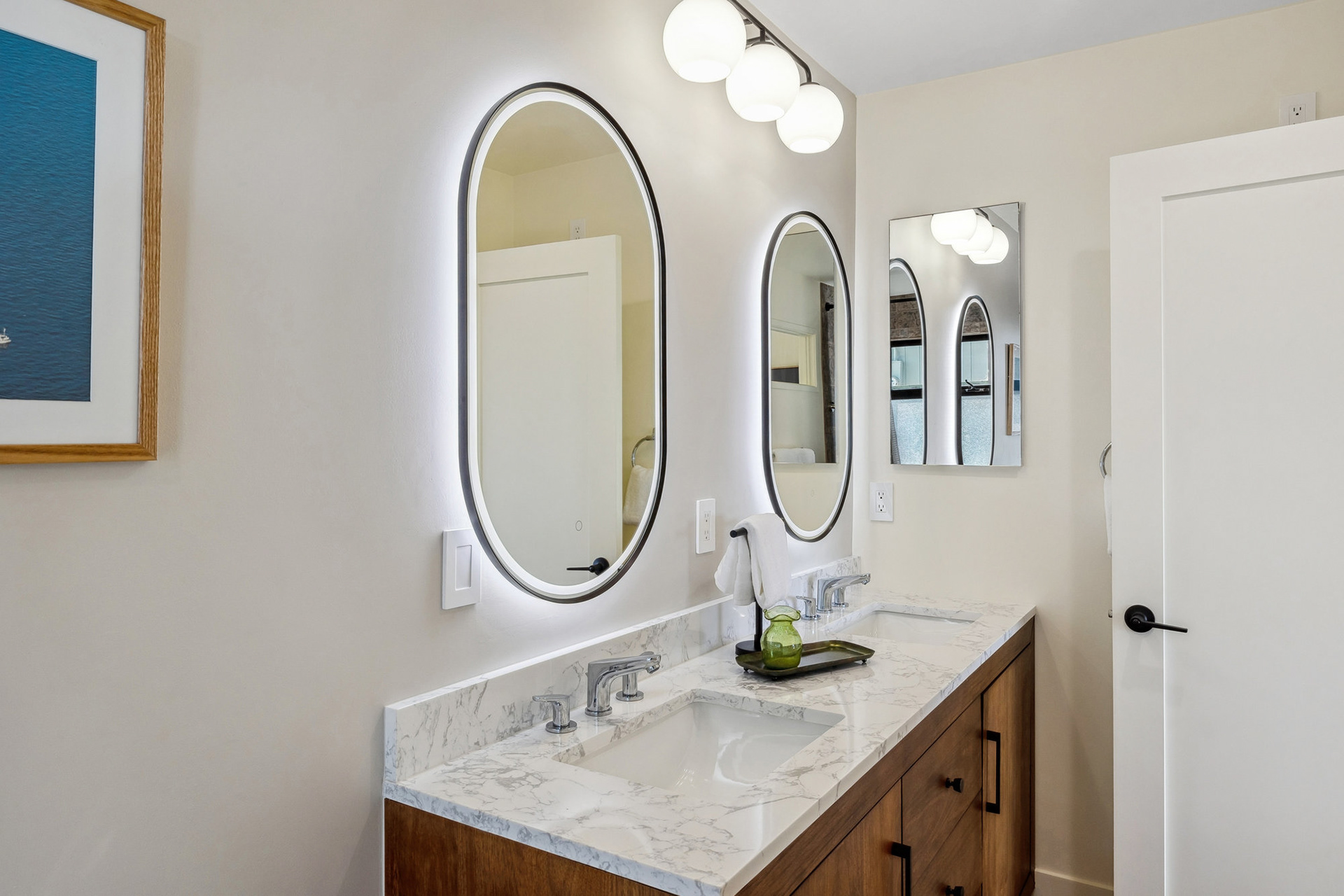 Primary Bathroom Mirrors (After)