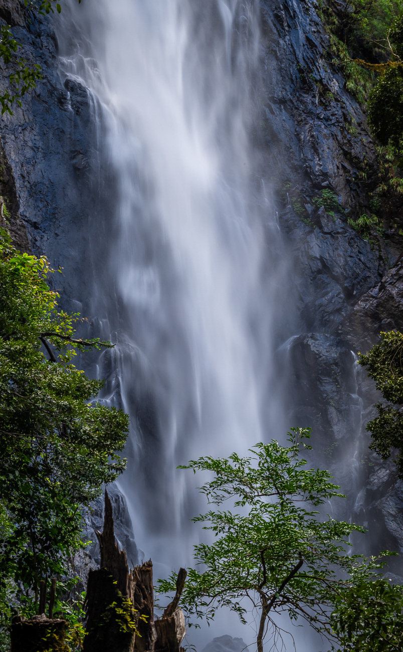 Ellenborough Falls, Elands NSW Australia.  Image taken at the base of the falls - Image taken 14-4-23