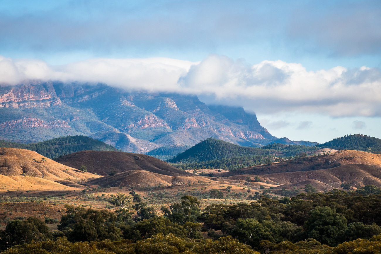 Majestic Mountains - Flinders Ranges SA Australia.  Stunning scenery in a unique place - Image taken 3-6-21