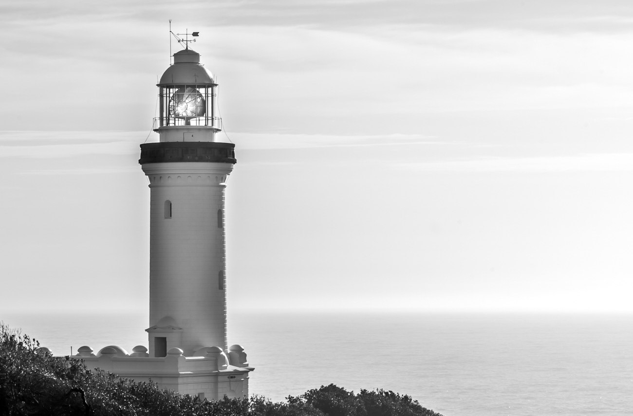 High Key Lighthouse - Norah Head NSW Australia.  High key image of Norah Head Lighthouse - Image taken 19-10-18