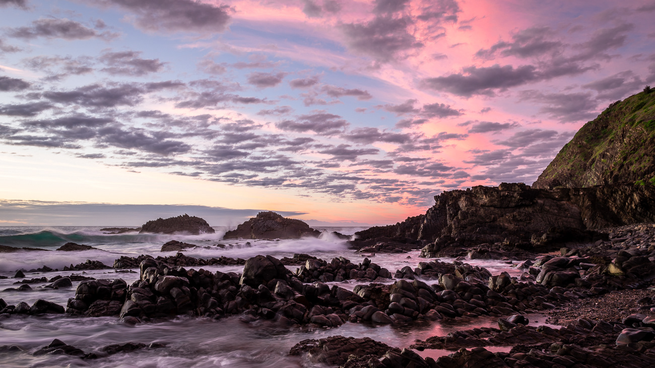 Reverse sunrise - Crescent Head NSW Australia - Image taken 24-4-24