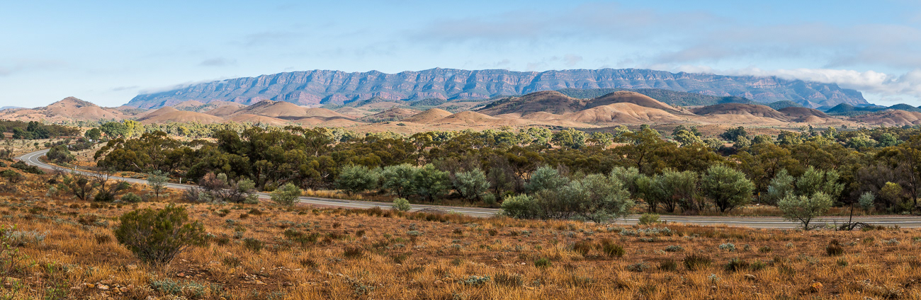 Regal Range - Flinders Ranges SA Australia.  These mountain ranges are a magnificent sight to see - Image taken 3-6-21
