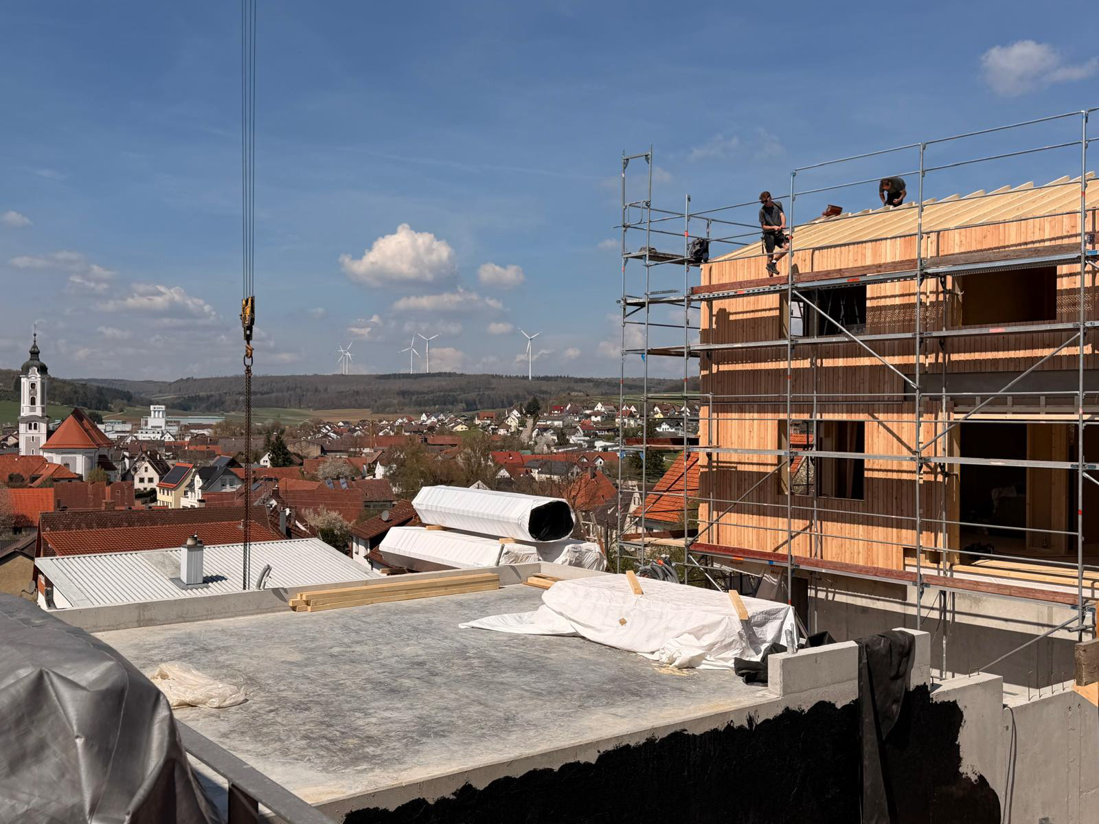 Blick in den Ort
