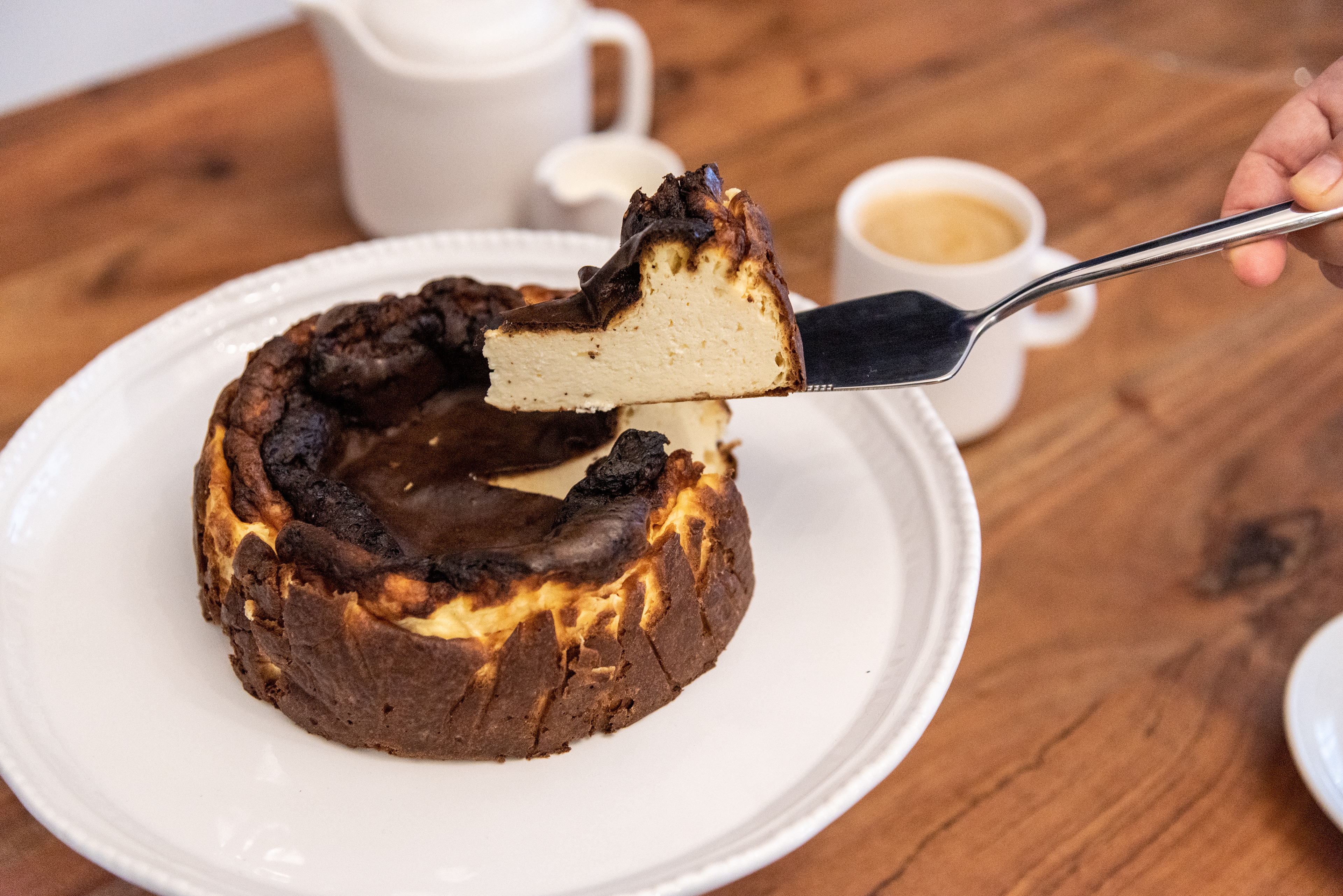 Keto/Low Carb Burnt Cheesecake